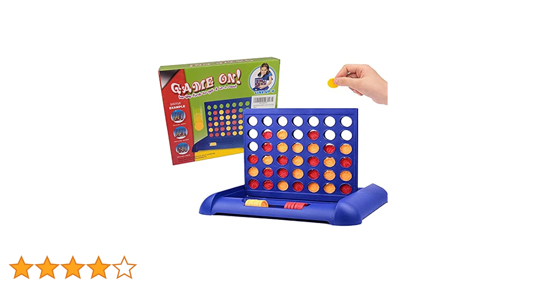 Amazon.co.jp: 4インチ1列 ボードゲーム 折りたたみ式 ライン